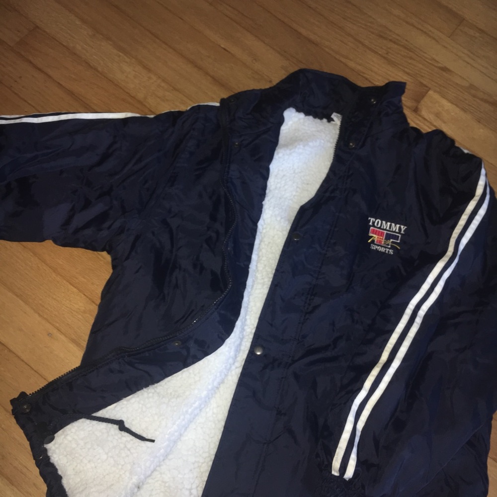 Tommy Hilfiger shearling lined jacket